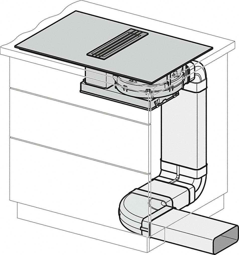 Miele DFKS Flachkanal-Set