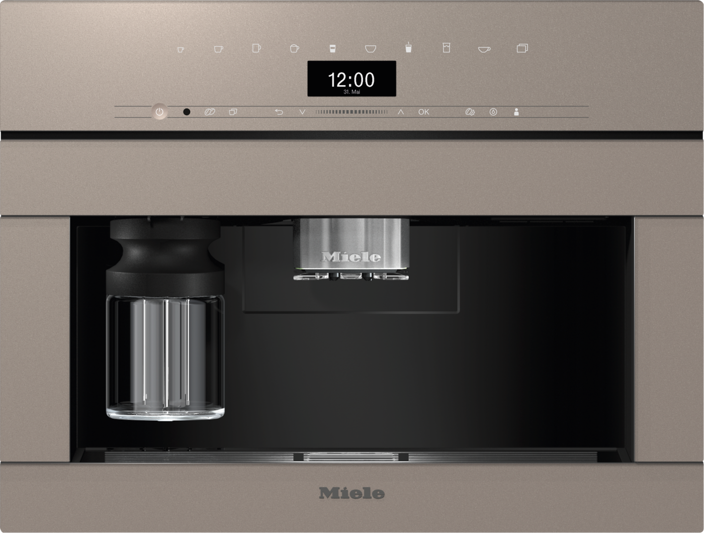 Miele Einbau-Kaffeevollautomat CVA 7440 Pearlbeige