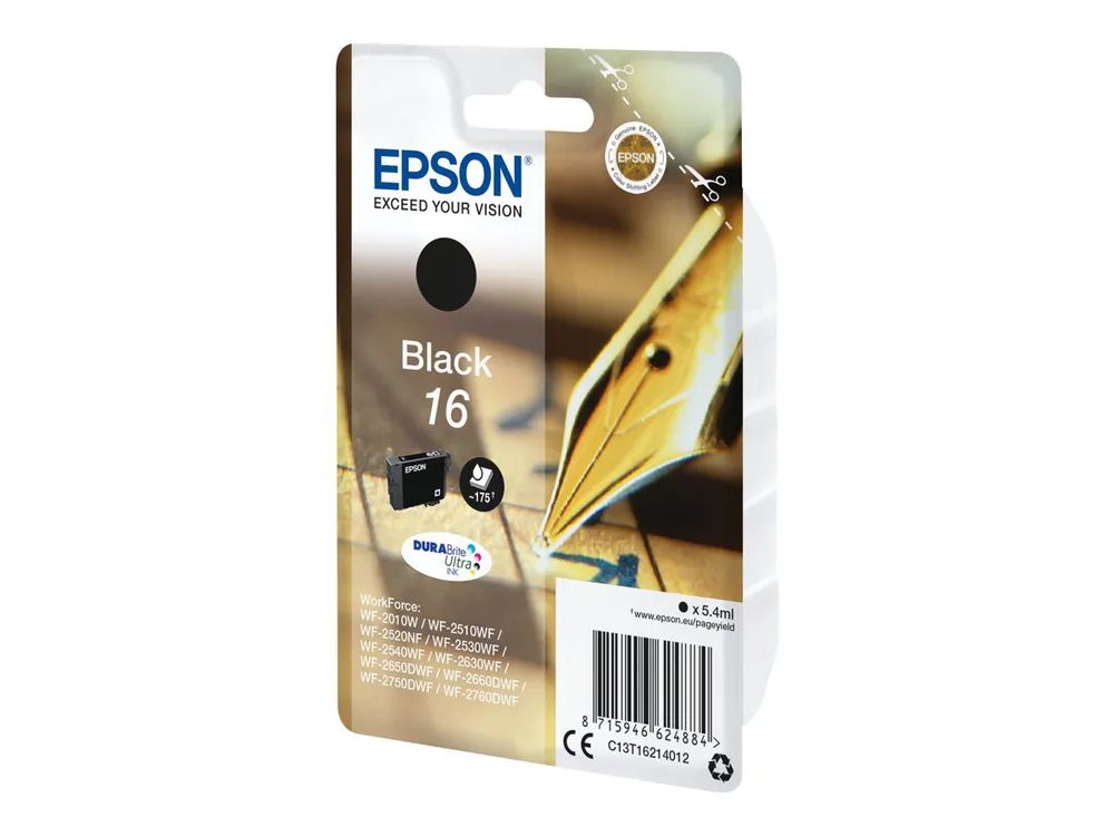 Epson 16 - 5.4 ml - Schwarz - original - Tintenpatrone