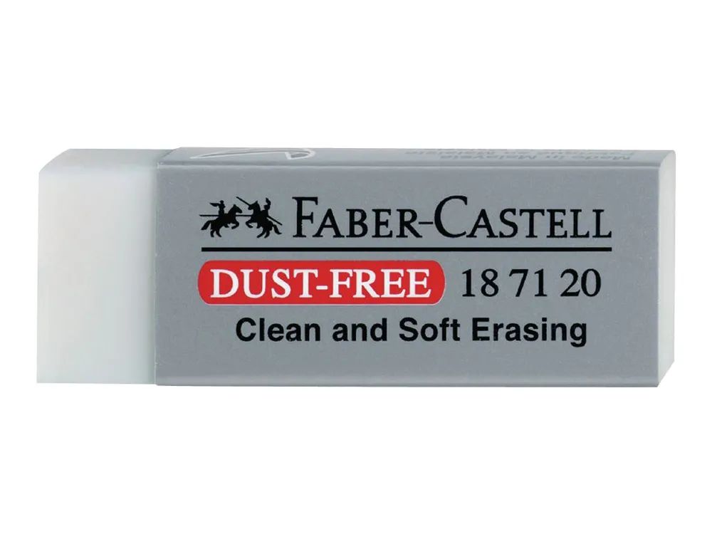 FABER-CASTELL Radierer - 6.3 x 2.2 x 1.2 cm