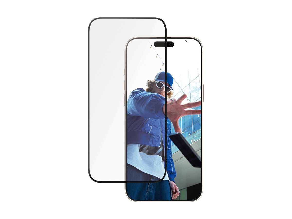 PanzerGlass Bildschirmschutz für Handy - ultrabreite Passform
