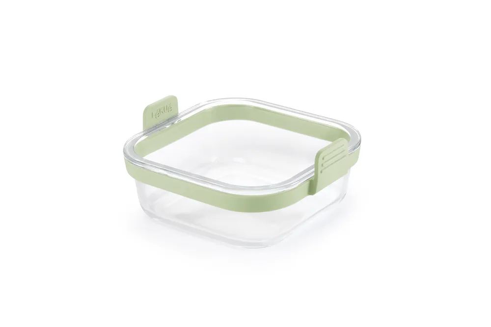 Lékué Quadratischer Glaskorb - Transparent