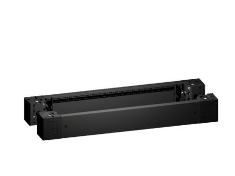 RITTAL Sockel-Eckstück mit Sockel-Blende, Höhe 100 mm, Breite: 800mm (1PAK = 2 ST)