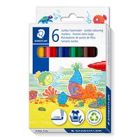 STAEDTLER Fasermaler Noris Jumbo 6er-Set retail