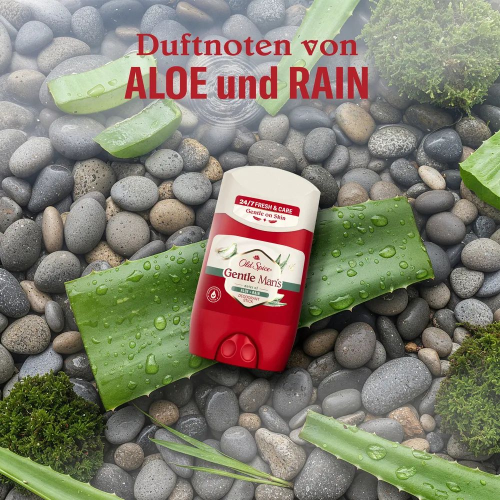 Old Spice Gentle Man’s Deo Stick Aloe & Rain