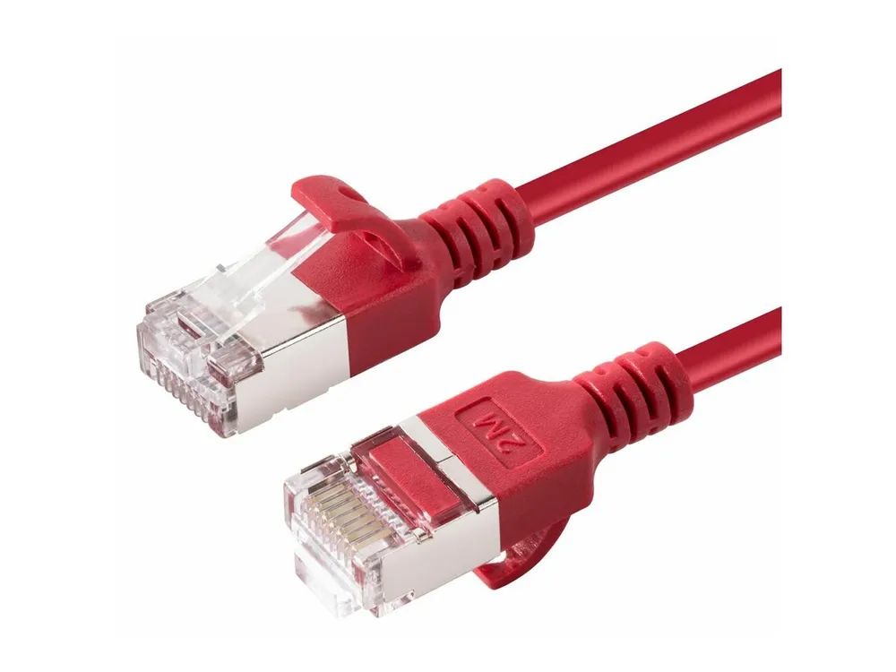 MicroConnect Netzwerkkabel - RJ-45 (M) zu RJ-45 (M) 50cm rot