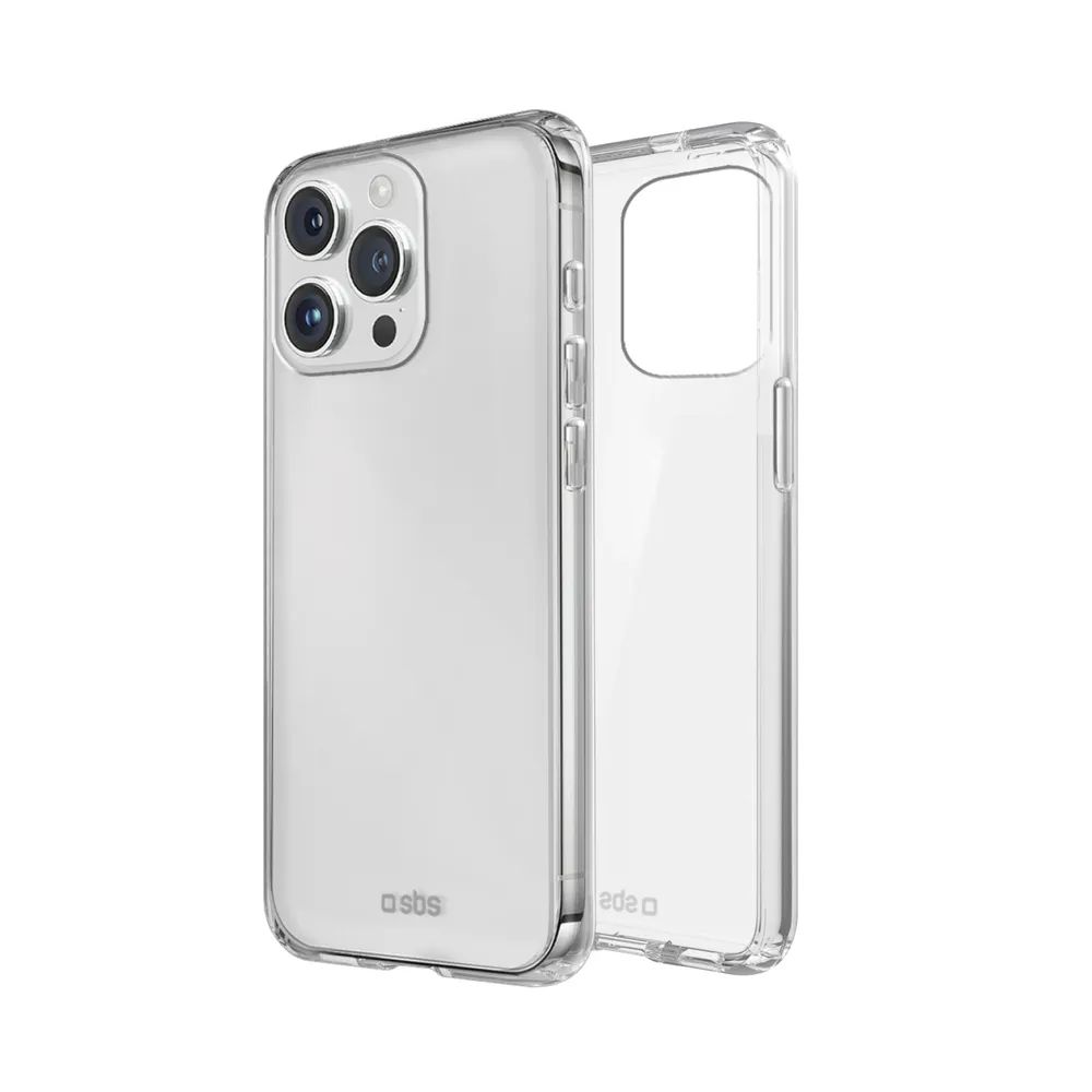 SBS SKINNY Cover für iPhone 16 PRO MAX, transparent