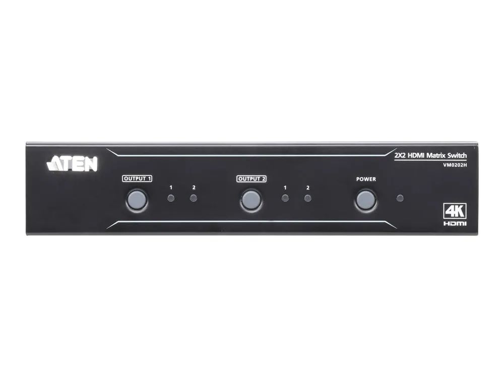 ATEN VanCryst VM0202H 2x2 4K HDMI Matrix - Video/Audio-Schalter