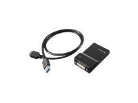 Lenovo USB 3.0 to DVI/VGA Monitor Adapter - Externer Videoadapter