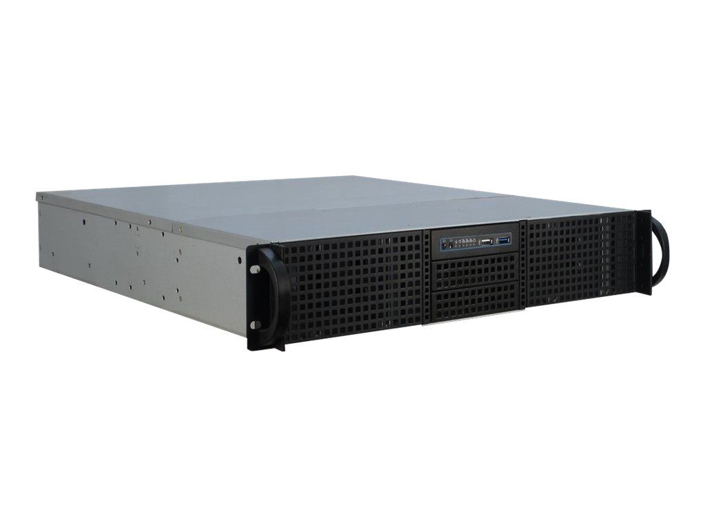 Inter-Tech IPC 2U-20248 - Rack-Montage - 2U - E-ATX - keine Spannungsversorgung (EPS2U)
