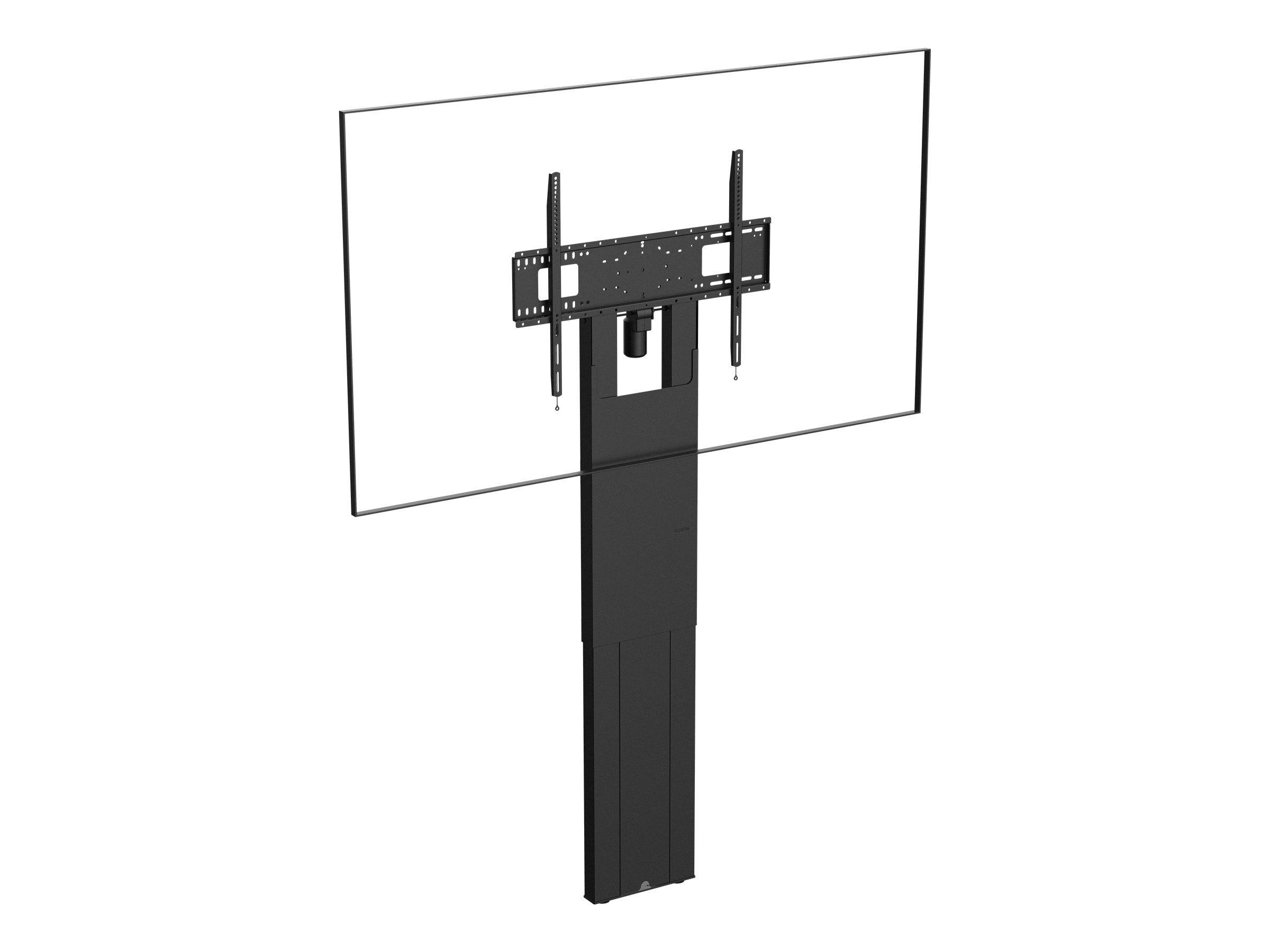 Vision Befestigungskit (VESA-Halterung, 2 Wandhalterungen, Bodenständer, extra stark) - motorisiert - für Flachbildschirm - Stahl - mattschwarz - Bildschirmgröße: up to 248.9cm (up to 98")