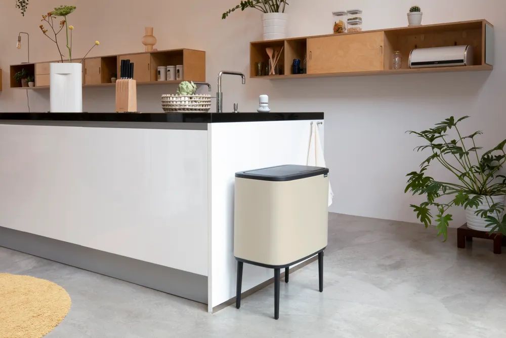Brabantia Bo Touch Bin, 36L - Soft Beige