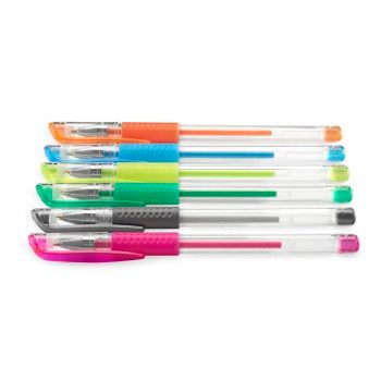 Hama Gelschreiber 6-er Set "Glitter & Classic"