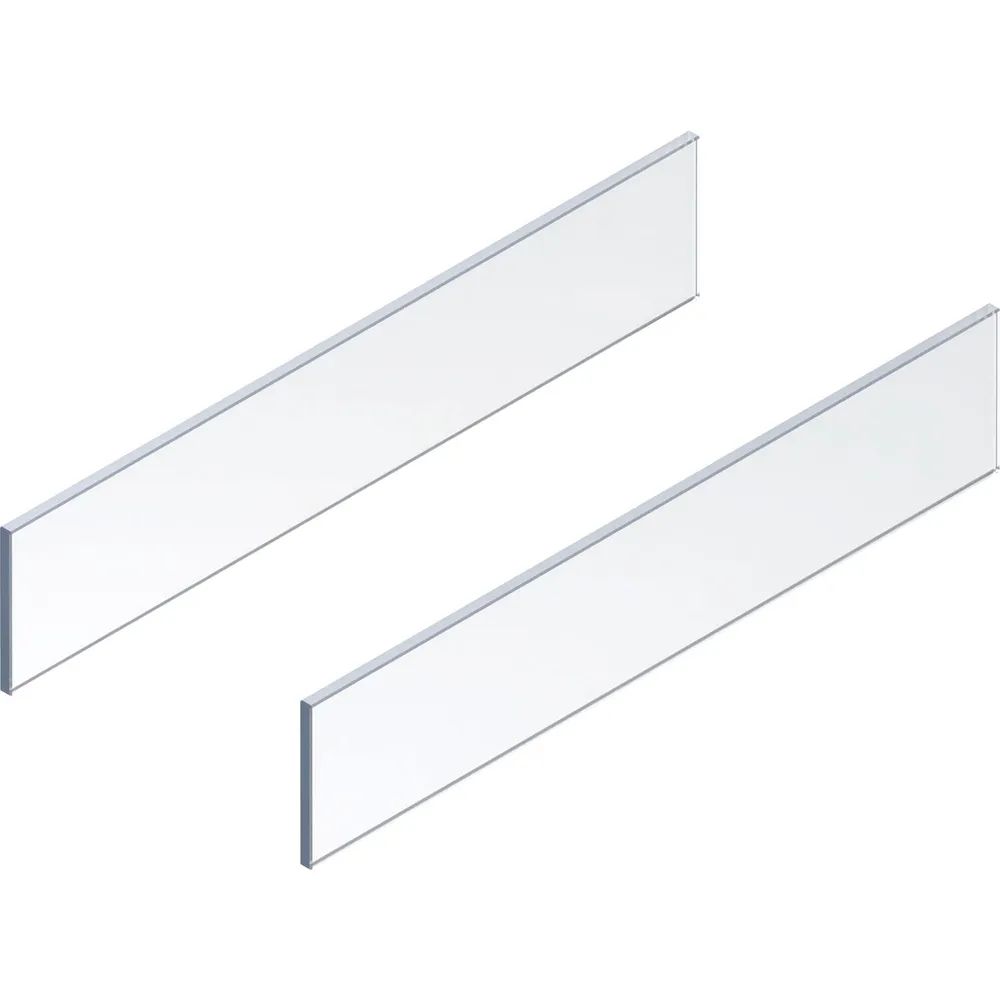 BLUM MERIVOBOX Einschubelement Seite, NL 550 mm, Glas klar