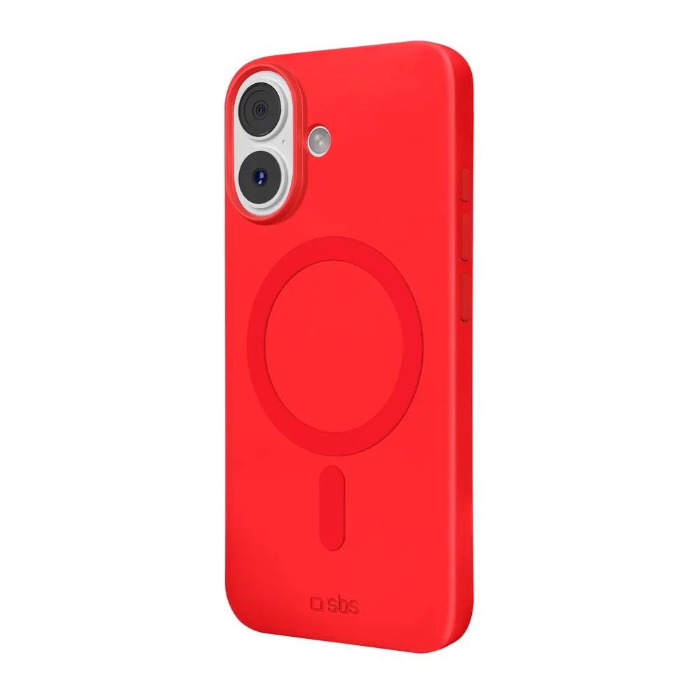 SBS INSTINCT MAG MagSafe kompatibles Cover für iPhone 17, rot