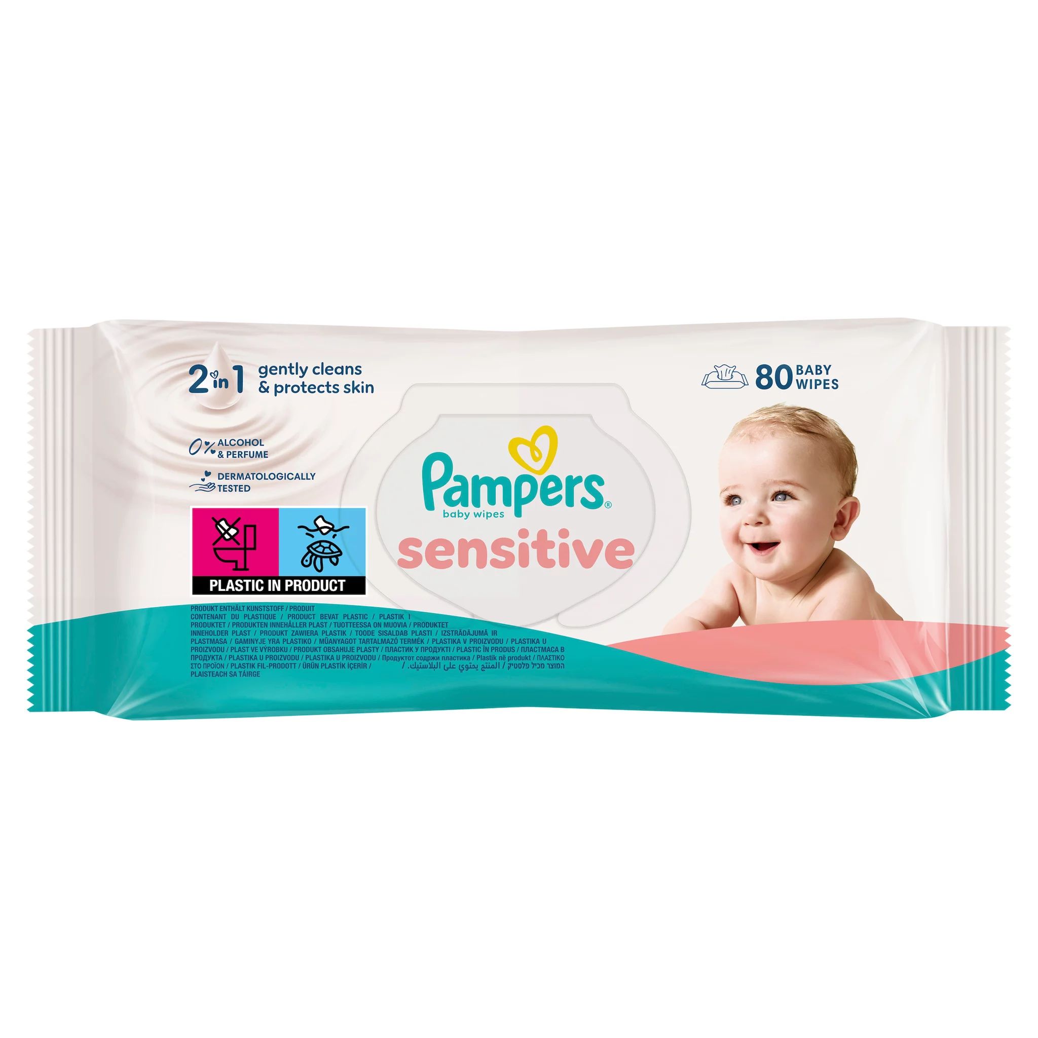Pampers Feuchte Tücher Sensitive 1x