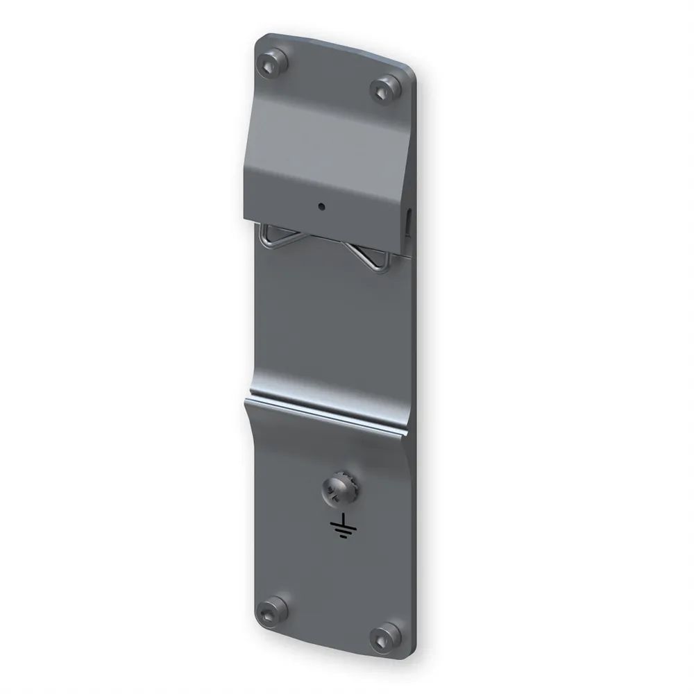 Teltonika TSW1 - DIN Schienenpanel - hinten