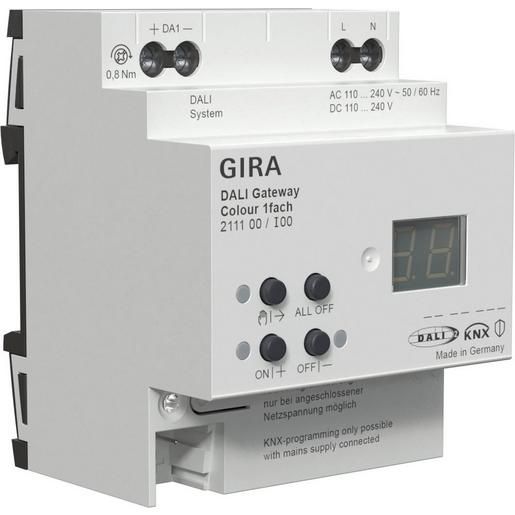 Gira DALI Gateway Colour 1f REG / GIRA 211100 Non-Design 211100
