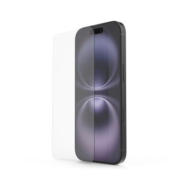 Hama Handy-Schutzglas "Clear Protect" für Apple iPhone 16 Plus, Montagehilfe