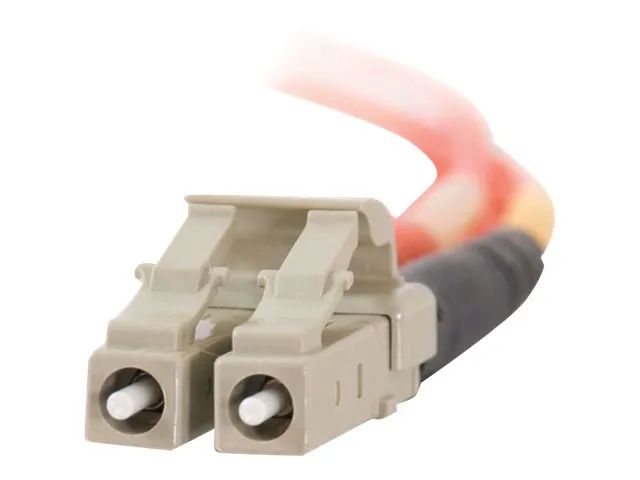 C2G LC-LC 50/125 OM2 Duplex Multimode PVC Fiber Optic Cable (LSZH)