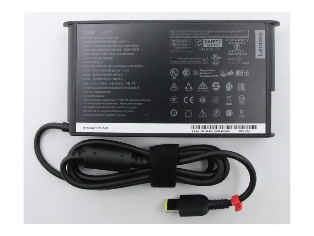 Lenovo Chicony ADL230SCC3A - Netzteil - dünn - Wechselstrom 100-240 V