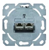 Telegärtner Karl Gärtner Telegärtner J00020A0529 - RJ-45 - 2 Modul(e) - 6a - Metallisch - 41 mm - 28 mm