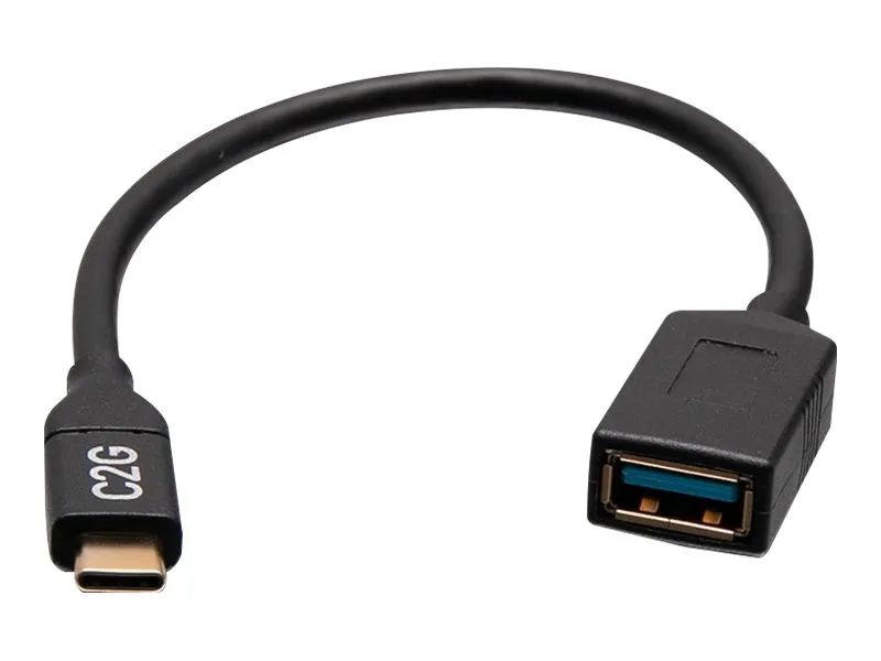 C2G USB-C Male to USB-A Female SuperSpeed USB 5Gbps Adapter Converter - USB-Kabel - USB Typ A (W)