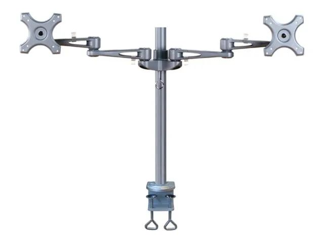 Neomounts FPMA-D935D - Befestigungskit - Voll beweglich - für 2 LCD-Displays - Silber - Bildschirmgröße: 25.4-68.6 cm (10"-27")