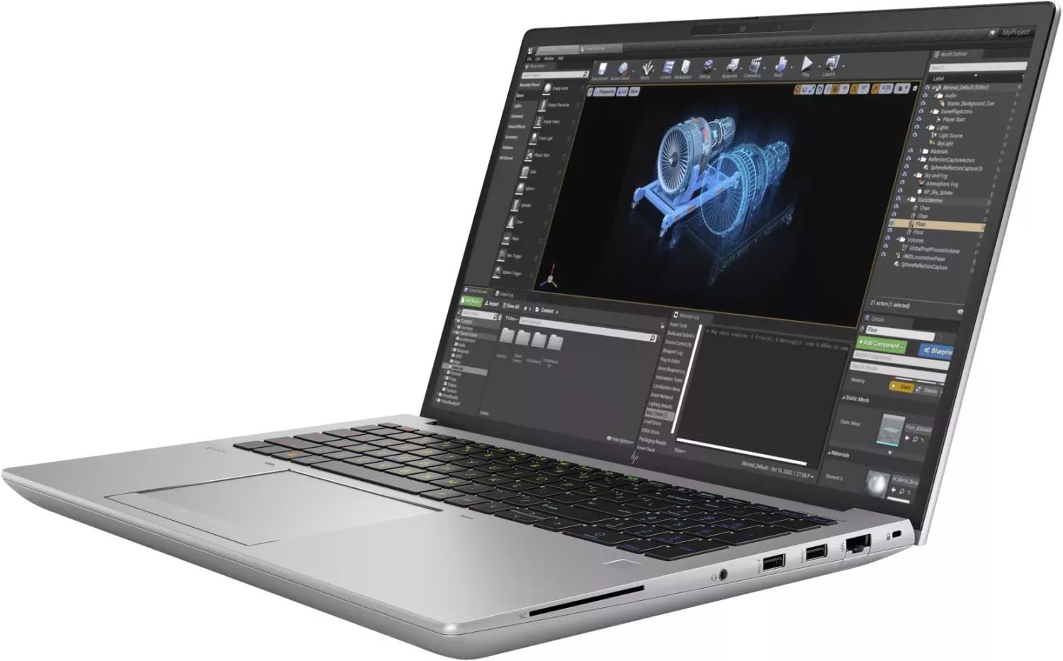 HP ZBook Fury 16 G10 Mobile Workstation - Intel Core i9 13950HX / 2.2 GHz - Win 11 Pro - RTX 4000 Ada - 32 GB RAM - 1 TB SSD NVMe, TLC - 40.6 cm (16")