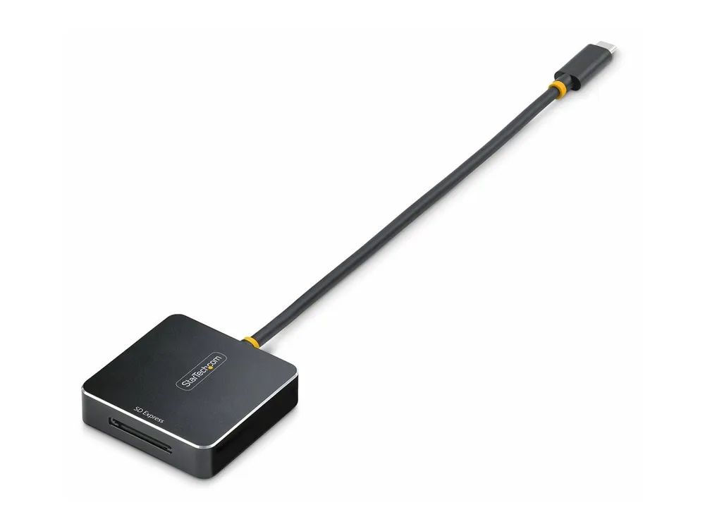 StarTech.com USB-C SD Express Card Reader, USB 10Gbps, Portable Memory Card Reader, USB Type-C to Secure Digital 7.1 Adapter, Works with Any Operating System - Kartenleser (SDHC, SDXC)