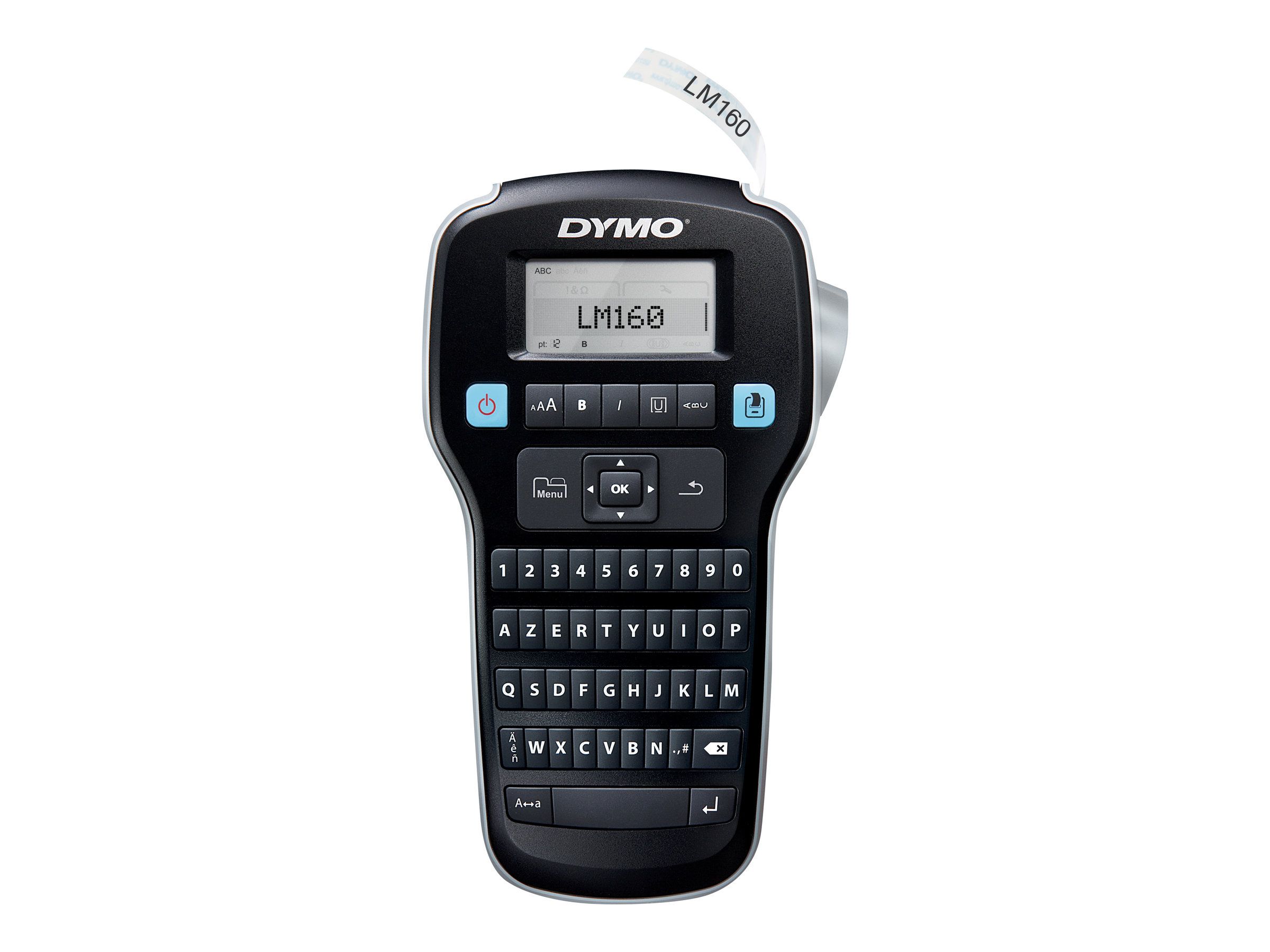 Dymo LabelMANAGER 160 - Beschriftungsgerät - s/w - Rolle (1,3 cm)