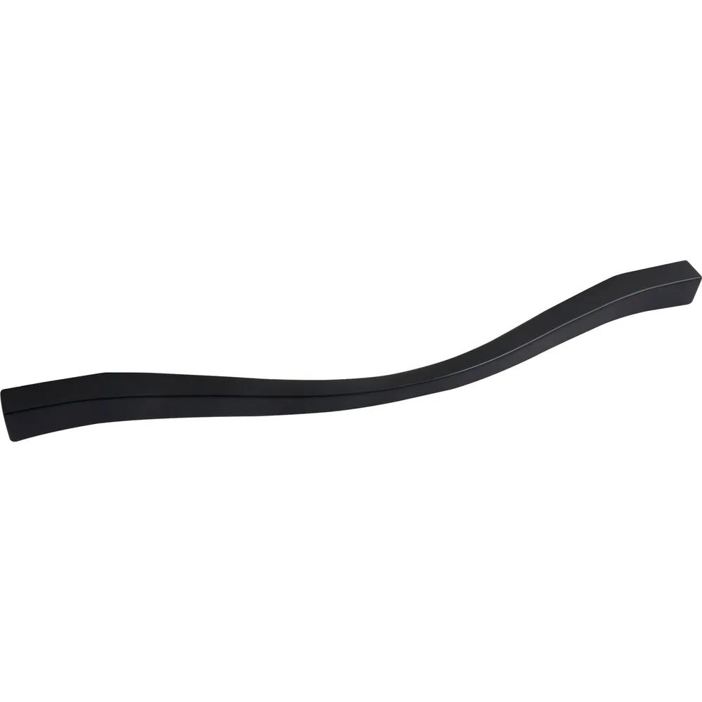 Estamp Möbelgriff Fluid LA 192/224 mm, Breite 236 mm, ZN schwarz matt lackiert