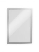 Durable DURAFRAME - Dokumentenhalterung - Oberflächenmontage - für A4 - doppelseitig - Silber (Packung mit 10)
