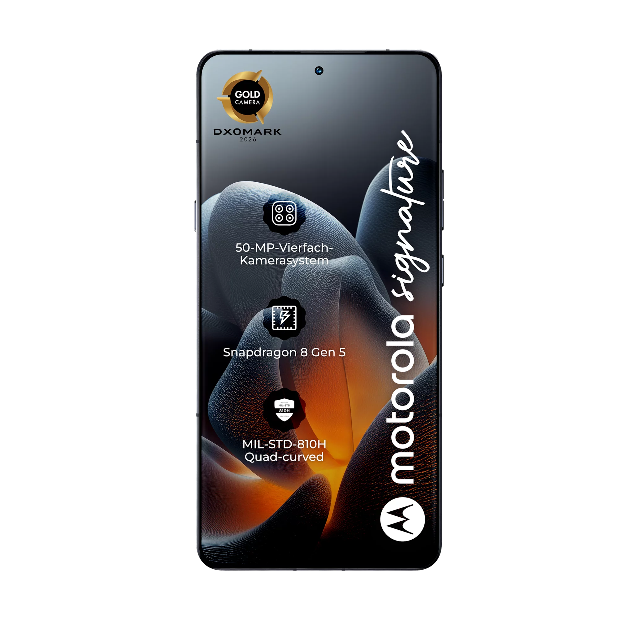 Motorola Signature 16/512GB, Pantone Carbon