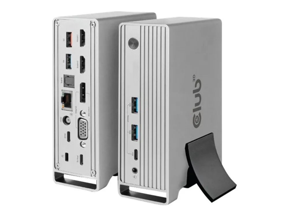 Club 3D Dockingstation - USB-C - VGA, 2 x HDMI, DP