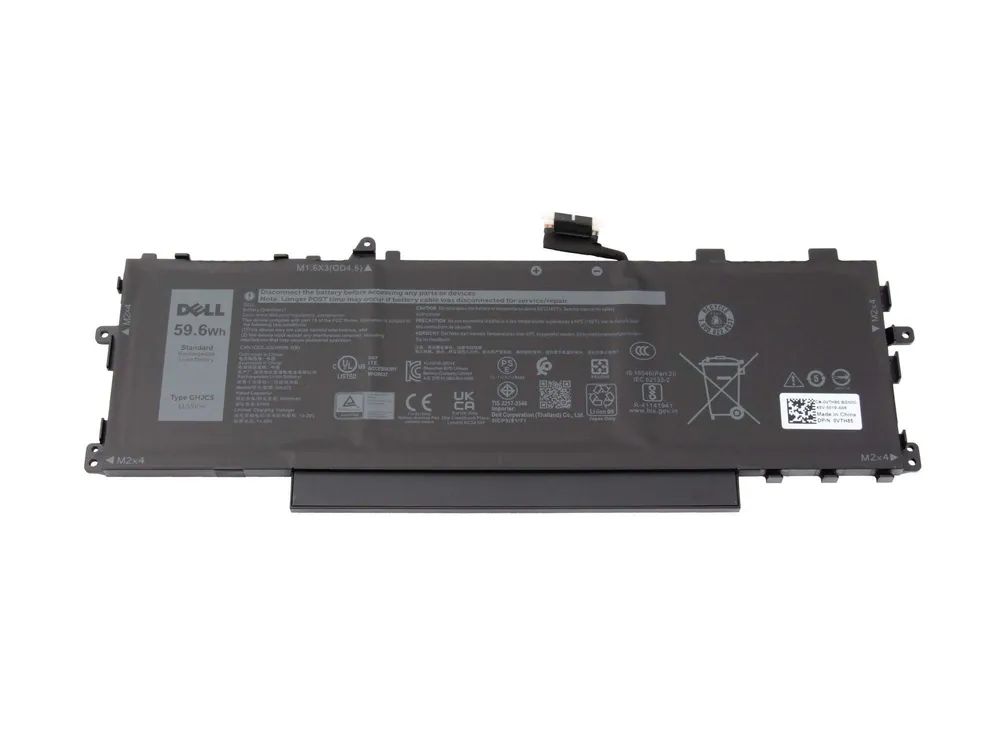 Dell battery 59.28Wh for Latitude 9420 Li-polymer - Batterie - 4.900 mAh
