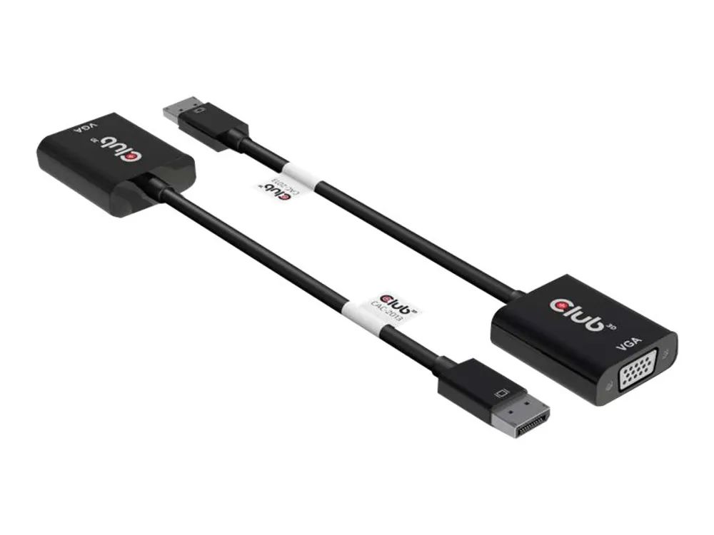 Club 3D Videoadapter - DisplayPort (M) zu HD-15 (VGA)