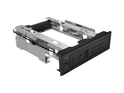ICY BOX IB-166SSK-B - Mobiles Speicher-Rack - 3.5" (8.9 cm)