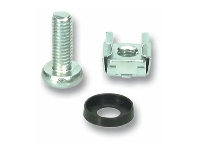 MicroConnect Set of Captive Nuts - Schrauben-