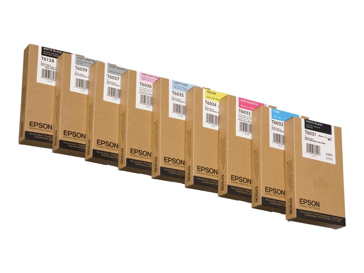 Epson T6128 - 220 ml - mattschwarz - Original
