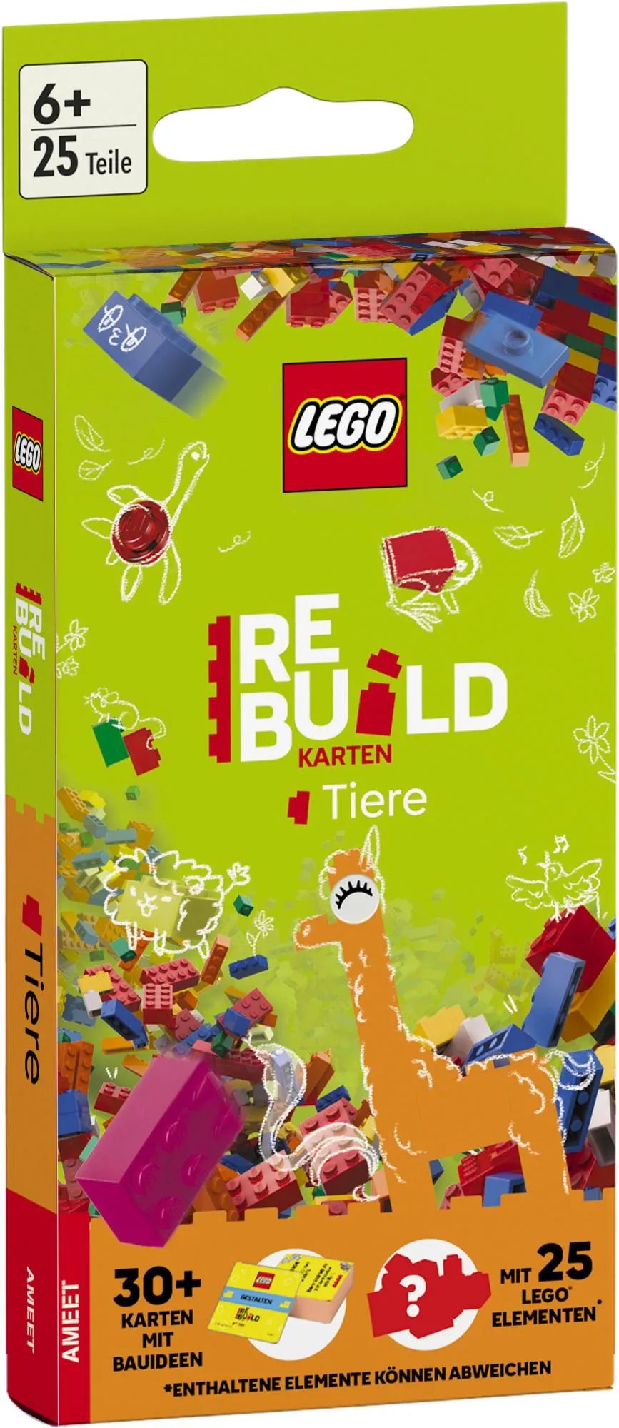 Ameet Verlag GmbH LEGO® Rebuild Activity Cards Tiere