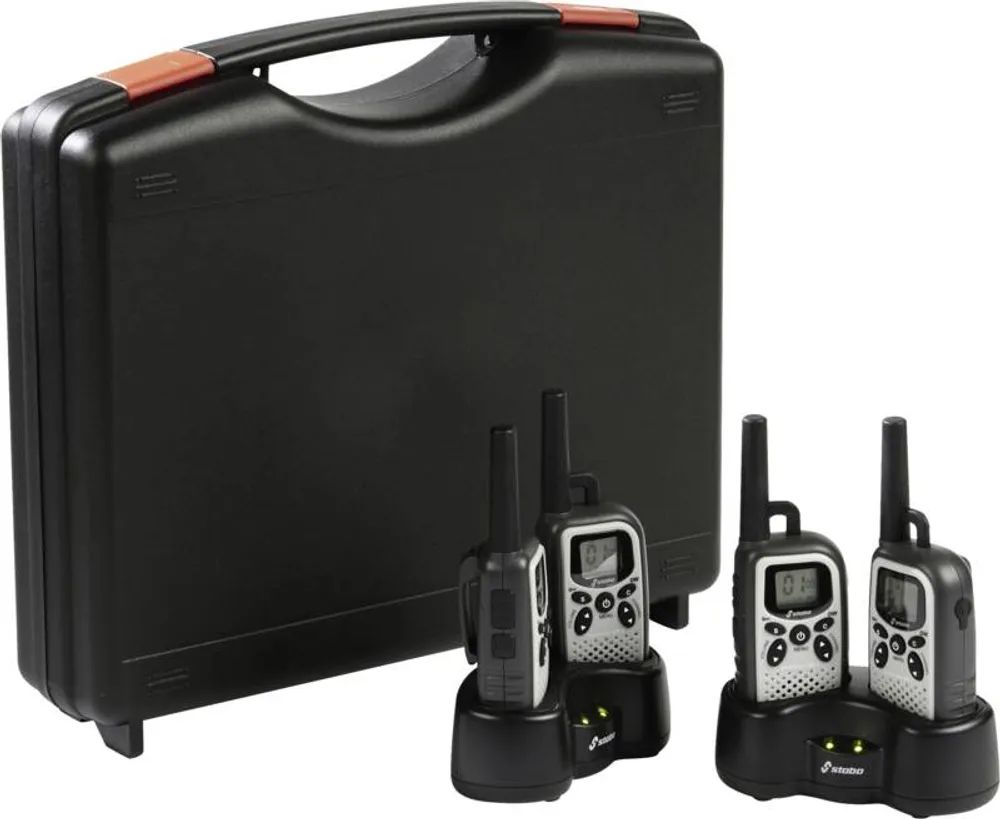 Stabo Funkgerät freecomm 400 II 4er Funkkoffer