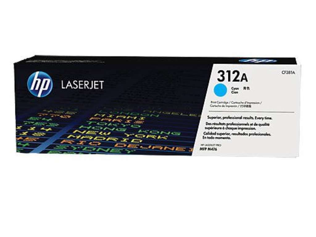 HP 312A - Cyan - original - LaserJet - Tonerpatrone (CF381A)