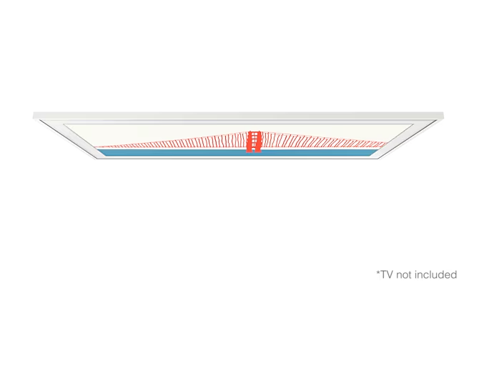 Samsung Bilderrahmen für The Frame VG-SCFA43WTBXC