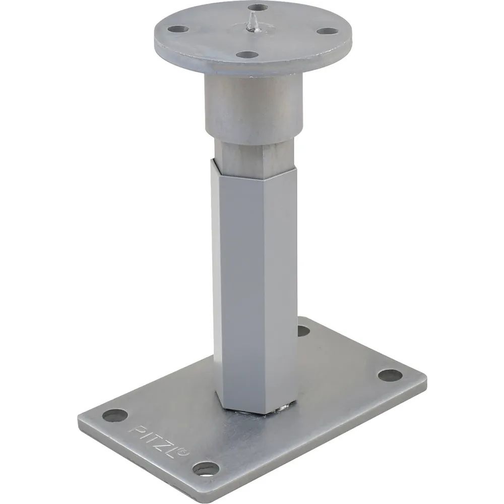PITZL Pfostenträger PTP 10529.1390 ZiNiP beschichtet Stecksystem Z