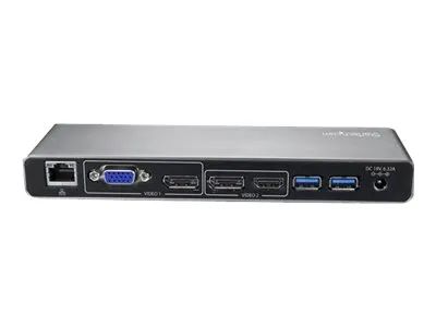 StarTech.com Thunderbolt 3 Dock, Dual 4K 60Hz Monitor TB3 Docking Station with DisplayPort, HDMI & 1080p VGA, 85W Power Delivery & Charging, Gigabit Ethernet, Universal Thunderbolt 3 Dock - TB3 Dock w/ 85W PD (TB3DK2DHVUE)