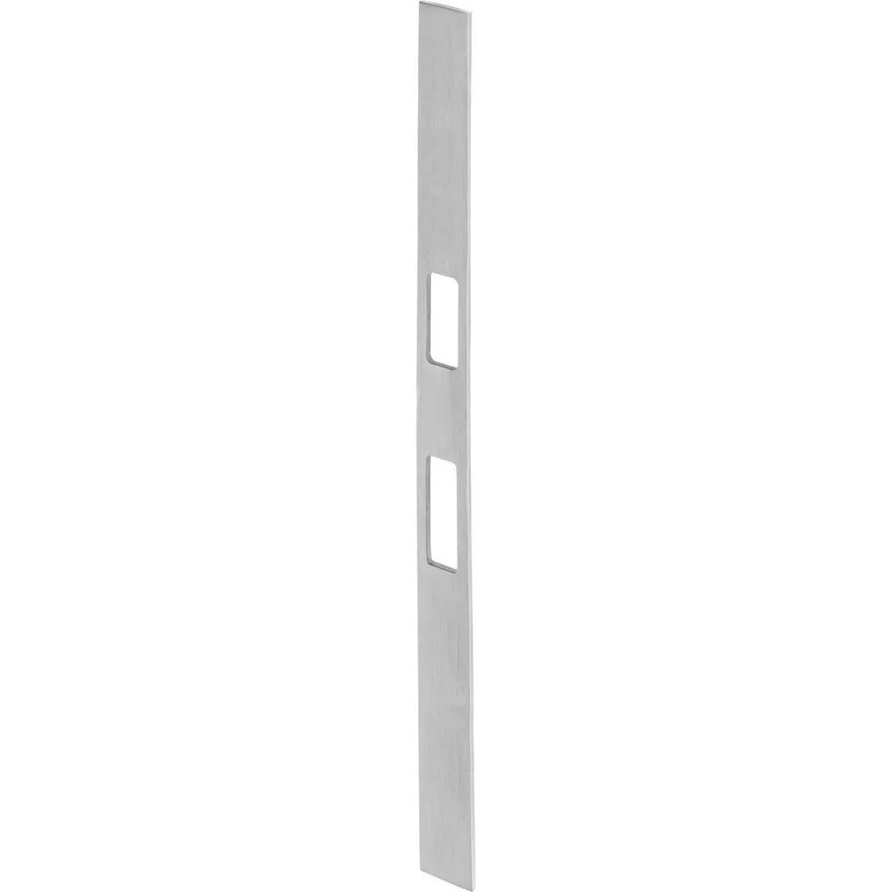WILKA Schließblech 9353 flach für Falle und Riegel, 380 x 24 x 3 mm, Edelstahl