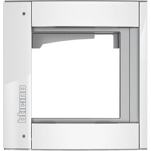 Bticino RAHMEN+M-TRÄGER 1M ALLWHITE / BTICIN 350212