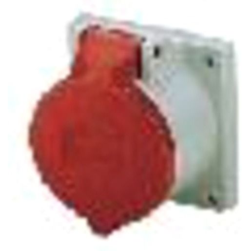 Mennekes CEE-ANBAUSTECKD.400V-5X16A ROT / MENNEK 3385 GERADE IP44 AM 3385