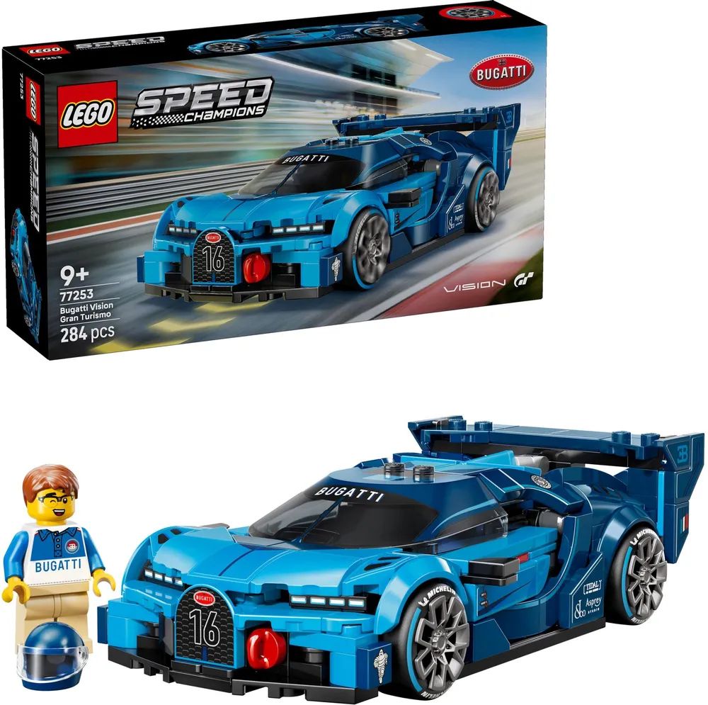 LEGO 77253 Speed Champions Bugatti Vision GT Hypersportwagen